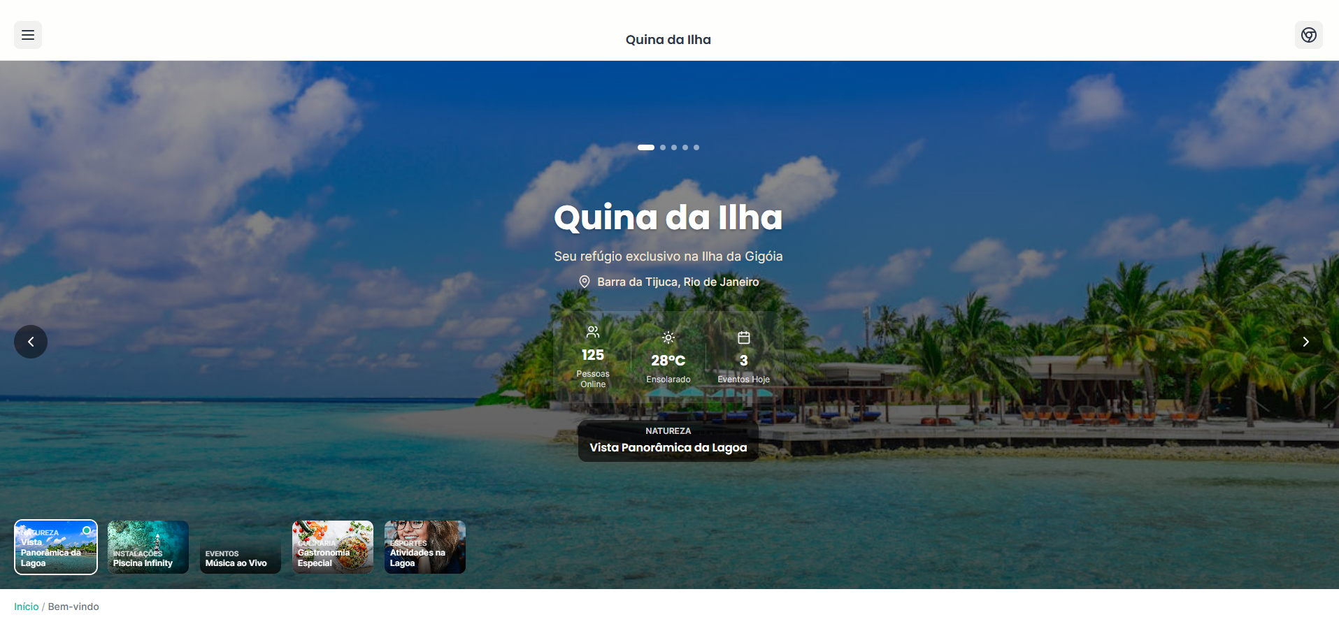 Preview do projeto Esquina da Ilha